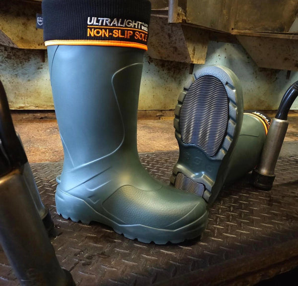 Adults Universal PRO Gumboot - green (sizes 36 & 37 only)