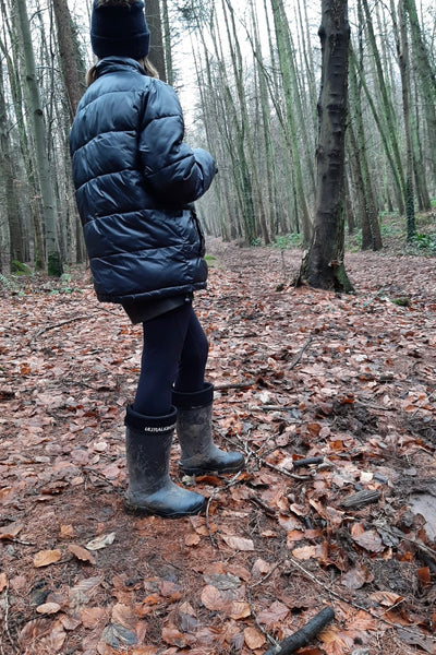 Adults Explorer Gumboot - black (size 36 only)