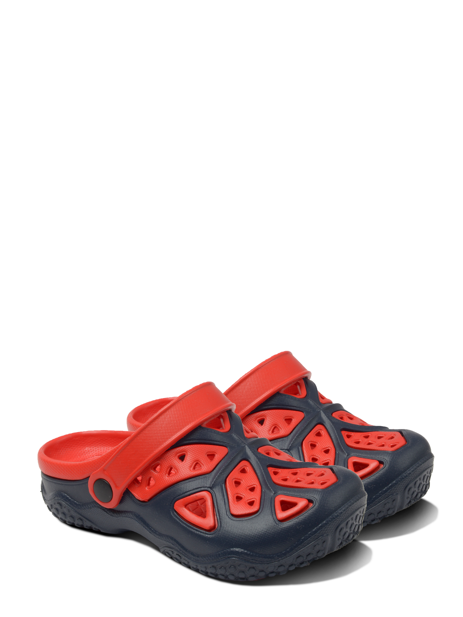 Kids Lightweight Clogs - Navy/Red