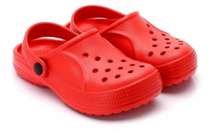 Kids Lightweight Clogs - Red (sizes 29 & 33 only)