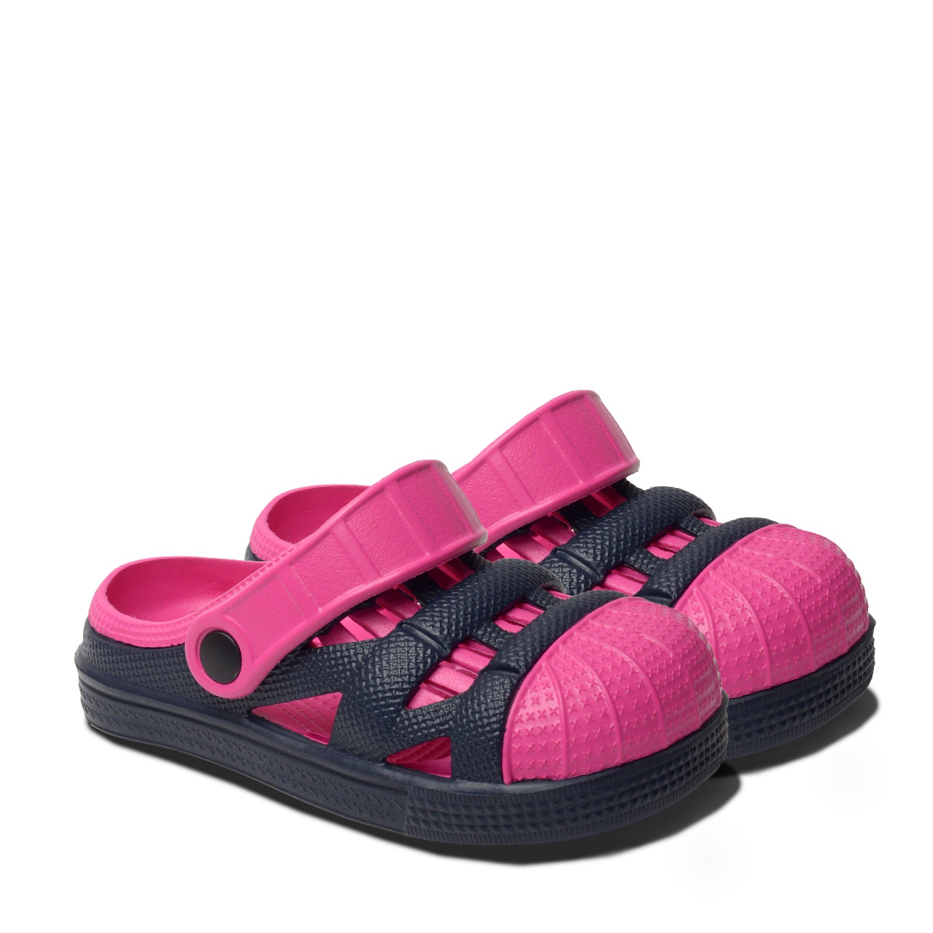 Kids Lightweight Sandals - Pink/Navy (size 27 left only)